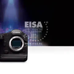 Profesjonalny aparat Canon EOS R1, nagrodzony przez EISA, gotowy do uchwycenia wyjątkowych chwil.