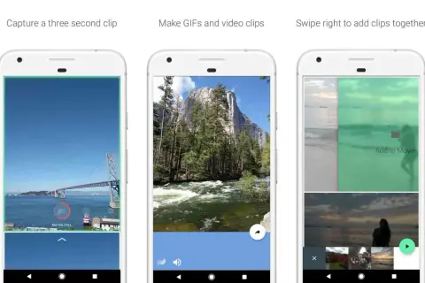 Twórz dynamiczne klipy i GIF-y na Androidzie. Nagrywaj, edytuj i łącz swoje najlepsze momenty wideo.
