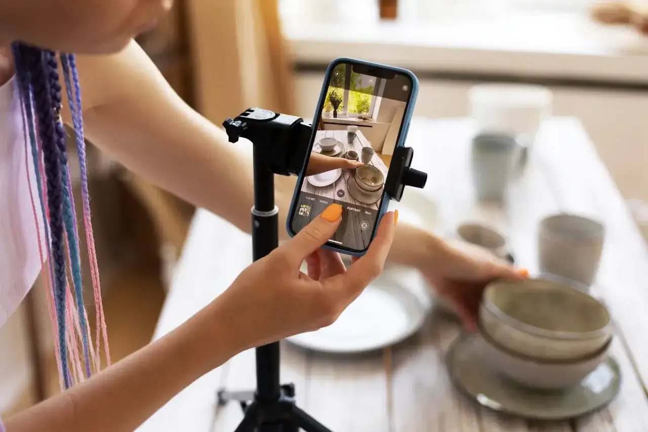 Instagram Reels ze zdjęć przykład angażującej Rolki