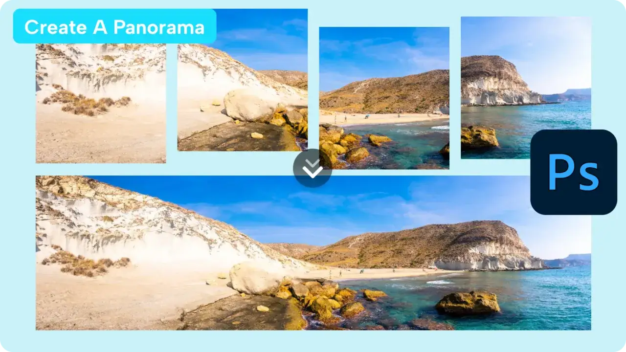 przykładowe zdjęcia do panoramy nakładające się