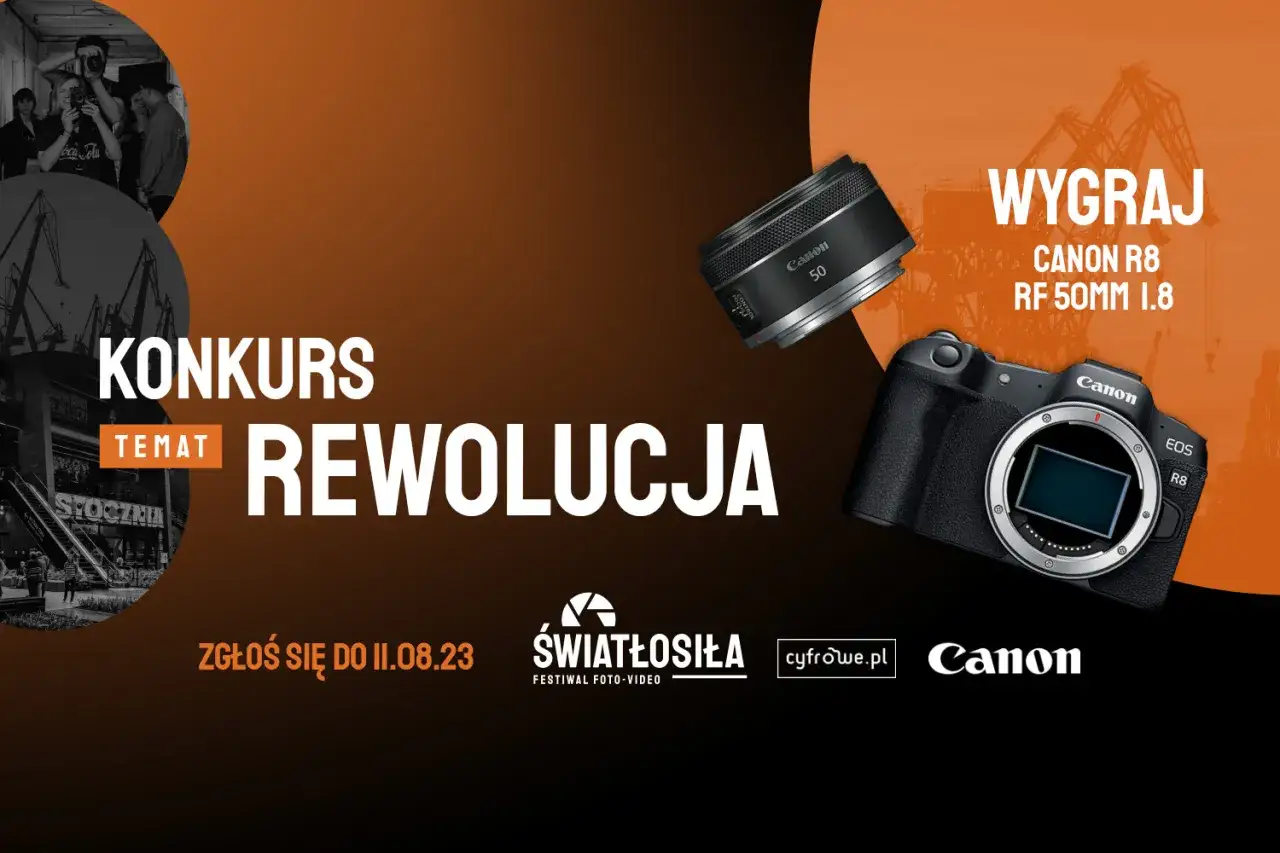 Lustrzanki Canon Nikon Sony konkursy