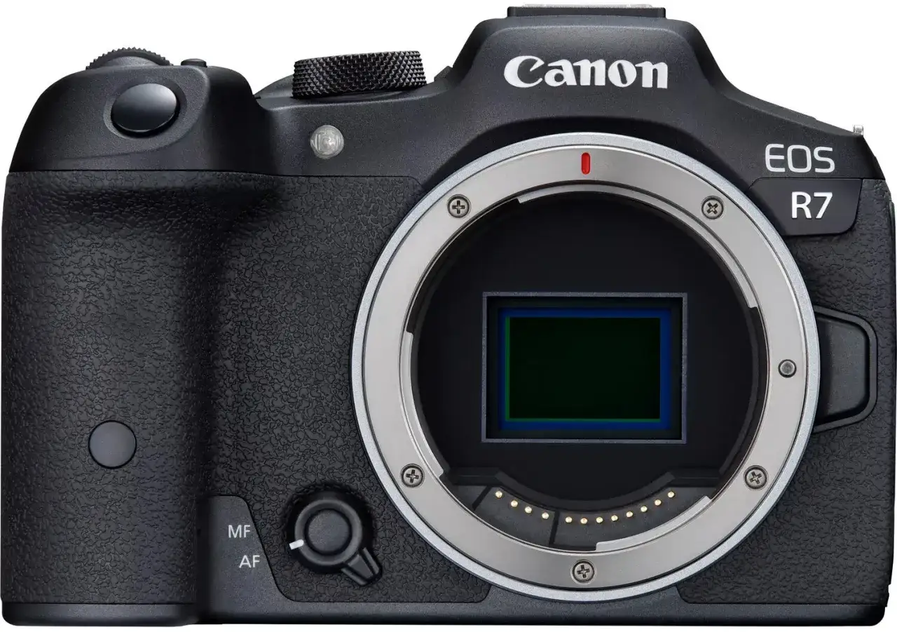 Canon EOS R7, aparat z matrycą APS-C. Sprawdź aktualną canon r7 cena i możliwości tego wszechstronnego aparatu.