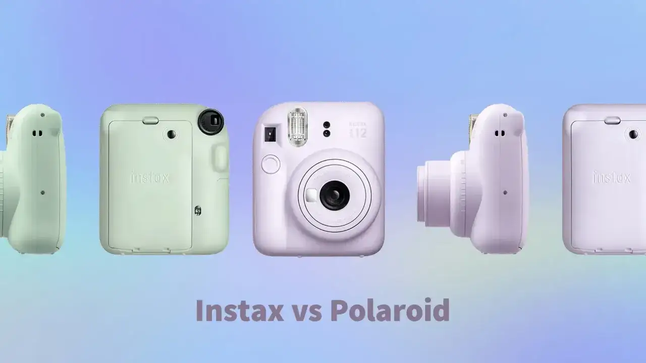 Porównanie aparatów Fujifilm Instax i Polaroid