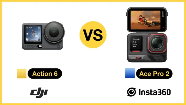 Porównanie kamer sportowych: DJI Action 6 vs Insta360 Ace Pro 2. Która kamera wygra ranking?